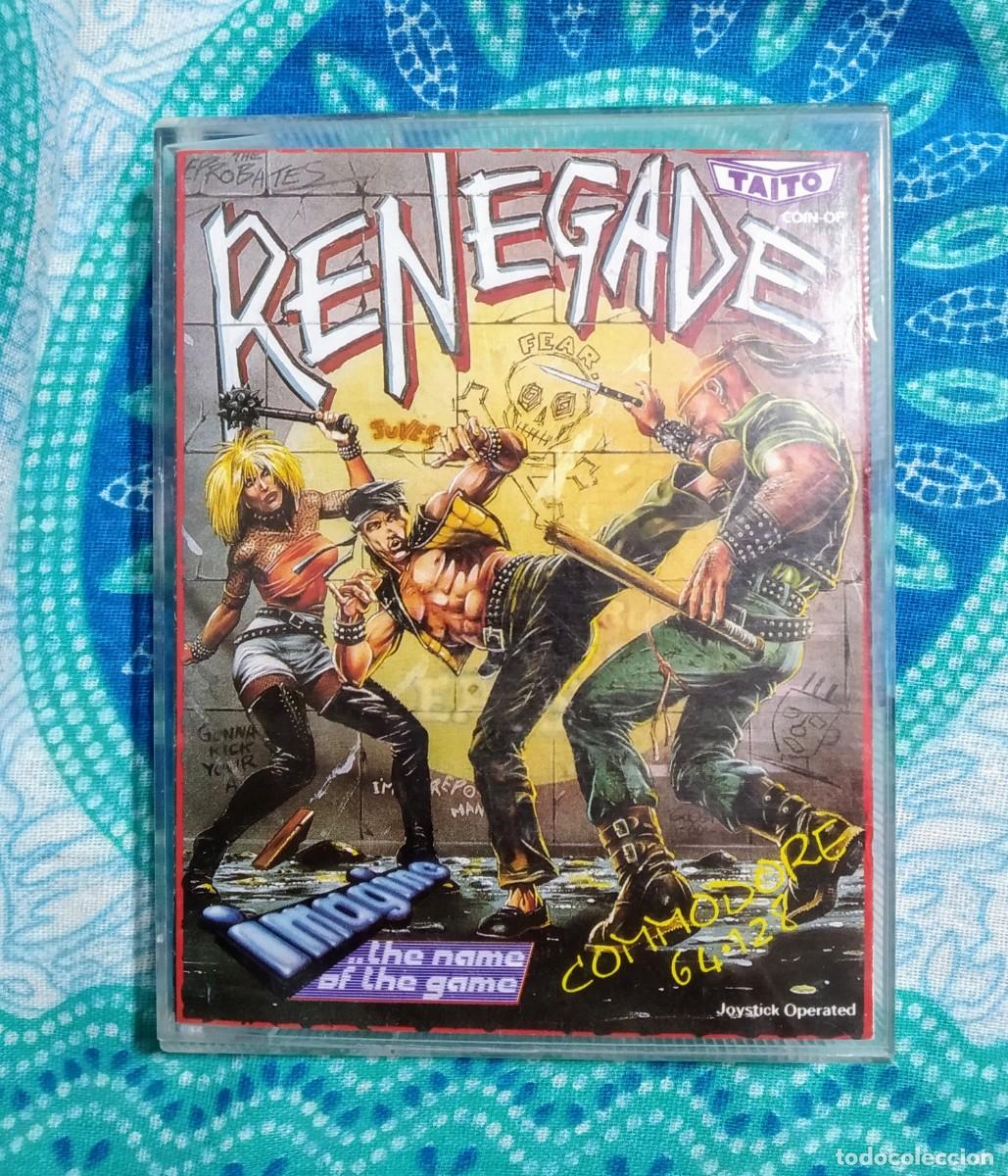 Videojuegos y consolas: RENEGADE. TAITO - IMAGINE. COMMODORE 64 C64. &iexcl;FUNCIONANDO! - Foto 1