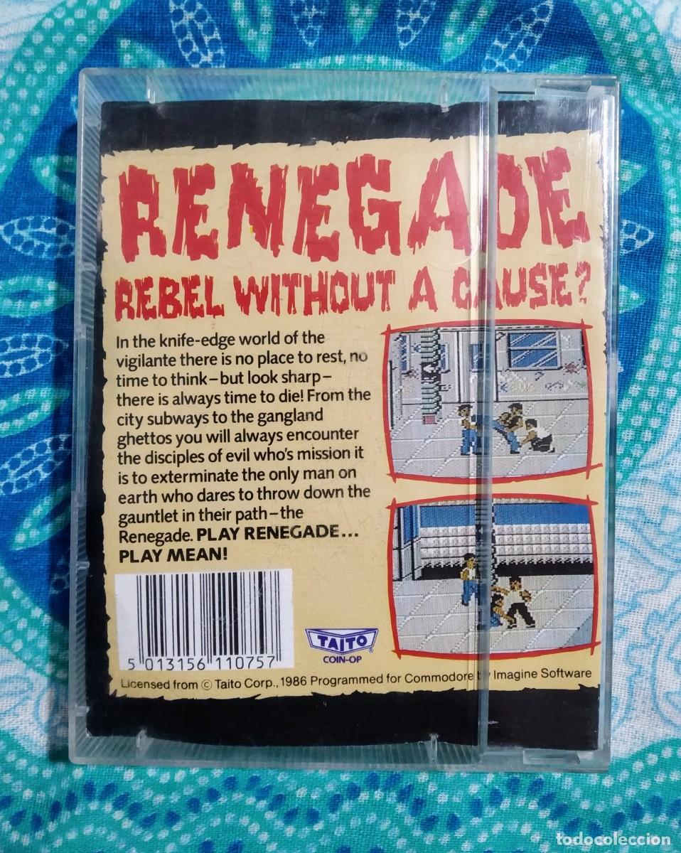 Videojuegos y consolas: RENEGADE. TAITO - IMAGINE. COMMODORE 64 C64. &iexcl;FUNCIONANDO! - Foto 2