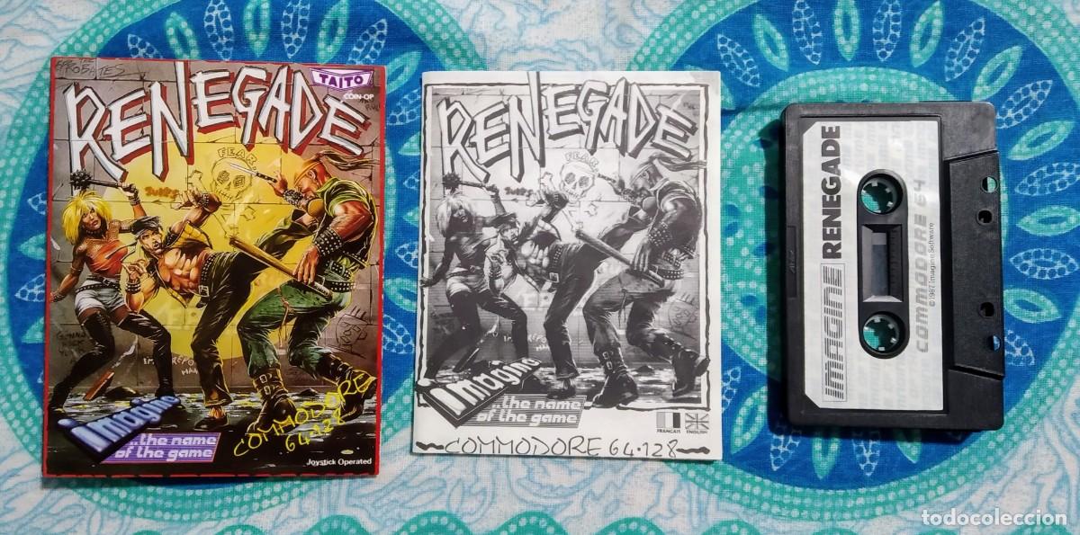 Videojuegos y consolas: RENEGADE. TAITO - IMAGINE. COMMODORE 64 C64. &iexcl;FUNCIONANDO! - Foto 4