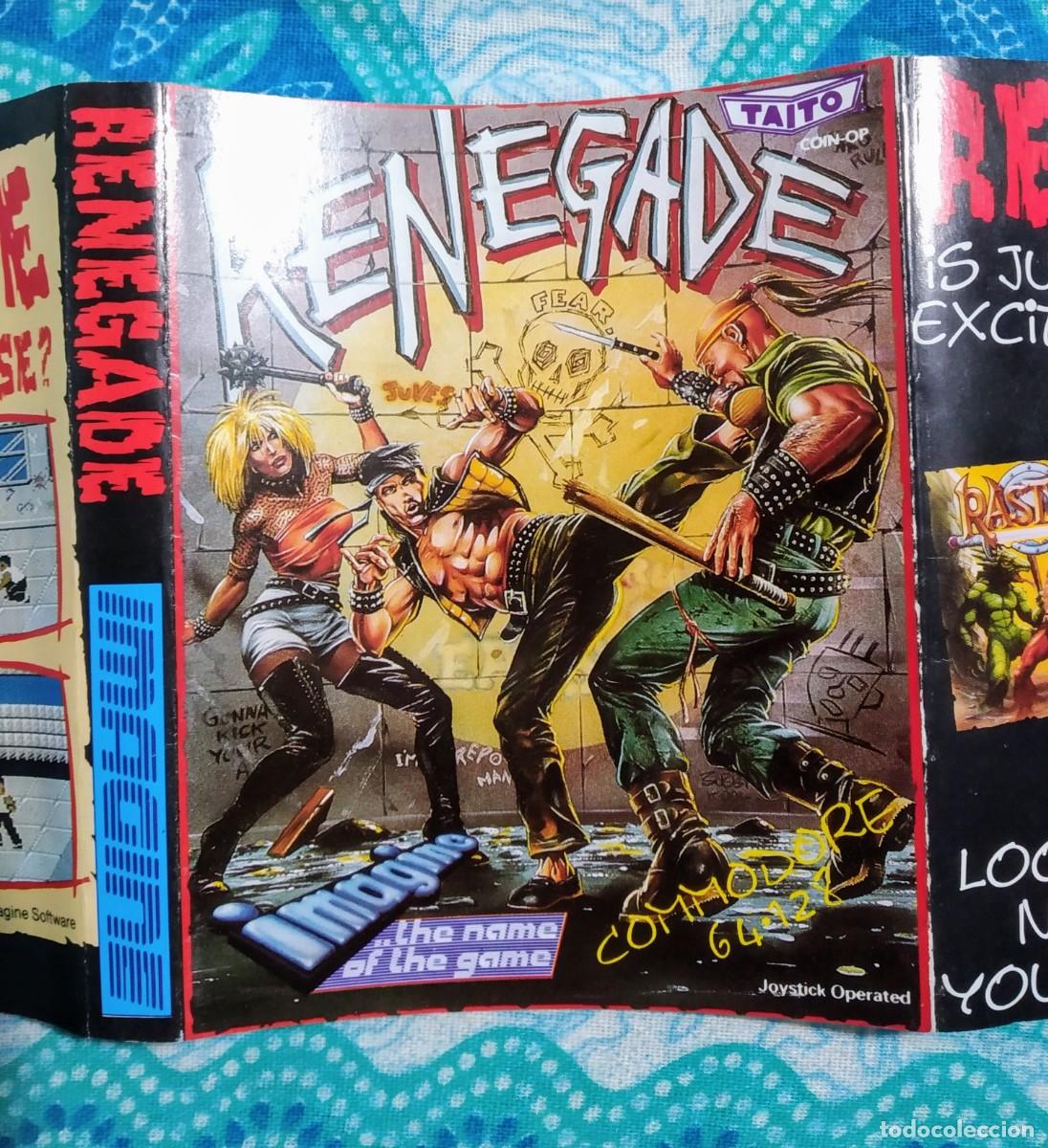 Videojuegos y consolas: RENEGADE. TAITO - IMAGINE. COMMODORE 64 C64. &iexcl;FUNCIONANDO! - Foto 7
