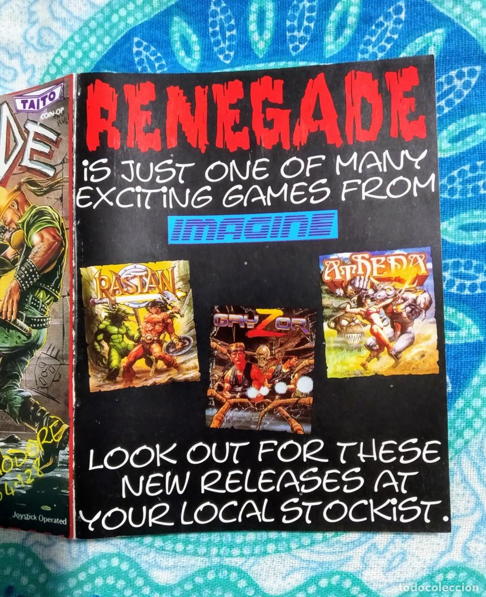 Videojuegos y consolas: RENEGADE. TAITO - IMAGINE. COMMODORE 64 C64. &iexcl;FUNCIONANDO! - Foto 8