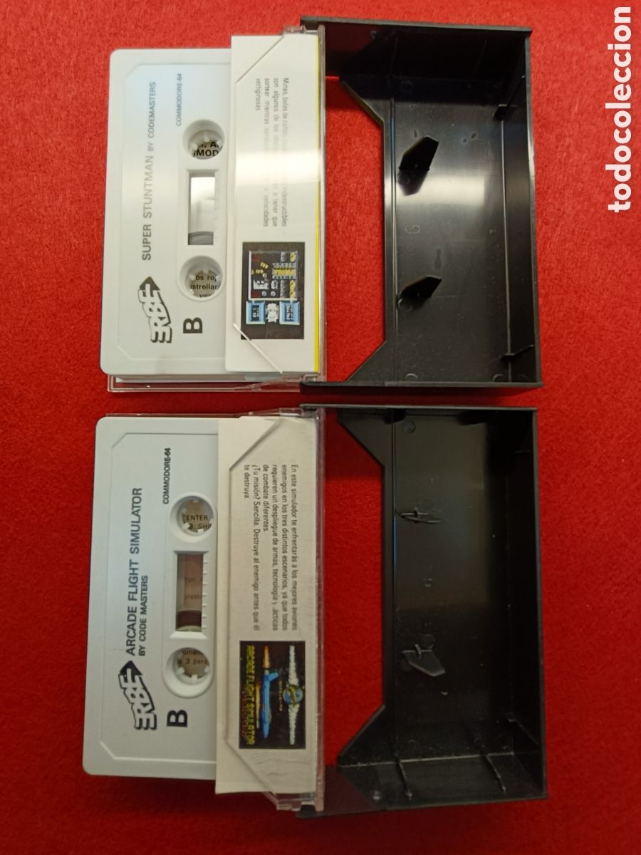 Videojuegos y consolas: COMODORE. SUPER STUNT MAN. ARCADE FLIGHT SIMULATOR. CADE MASTERS - Foto 3