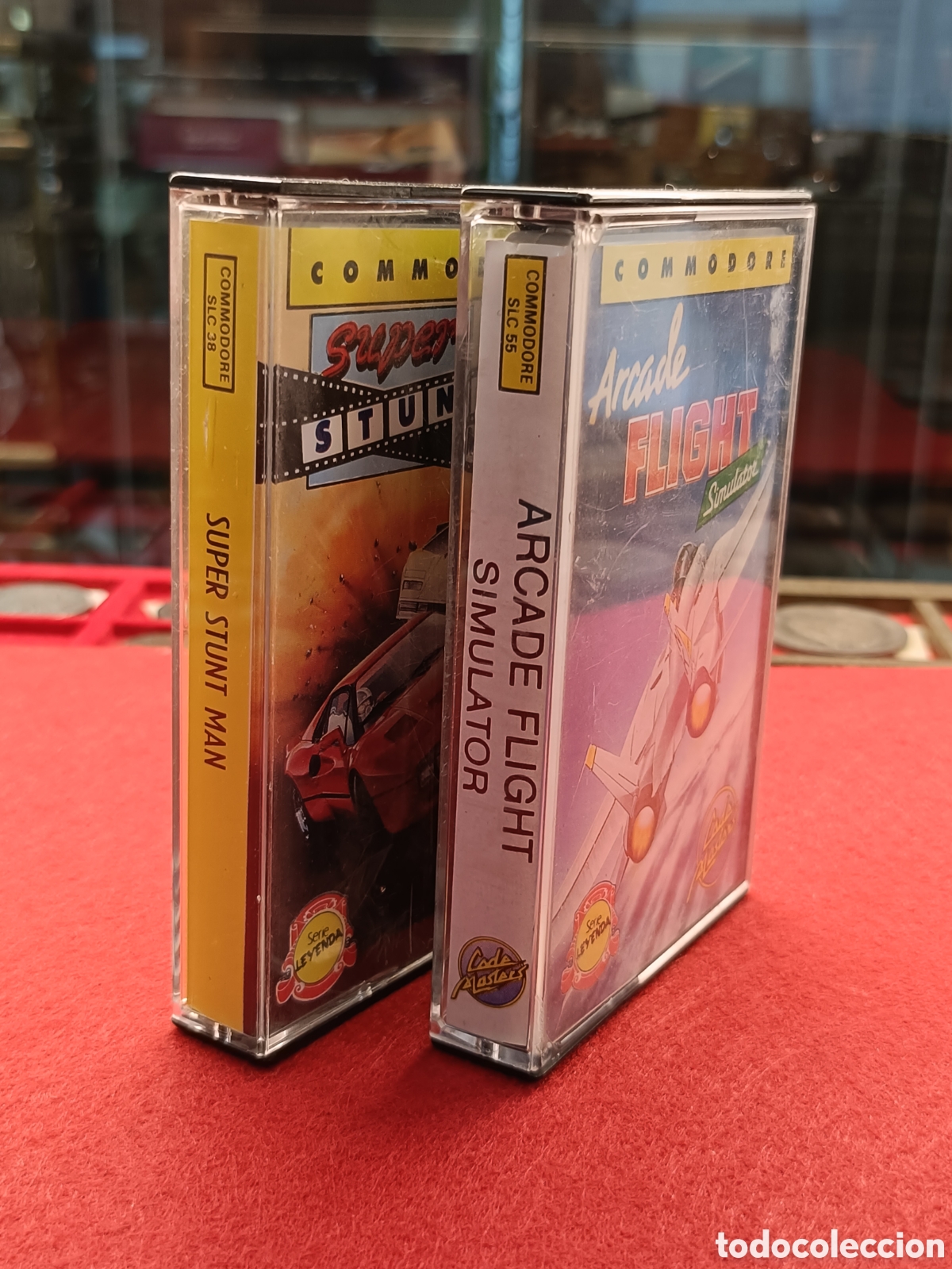 Videojuegos y consolas: COMODORE. SUPER STUNT MAN. ARCADE FLIGHT SIMULATOR. CADE MASTERS - Foto 2