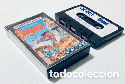 Videojuegos y consolas: Hunchback [Ocean Software Ltd] 1983 [COMMODORE 64 C64] Jon Steele,Wakelin - Edici&oacute;n Espa&ntilde;ola - - Foto 3