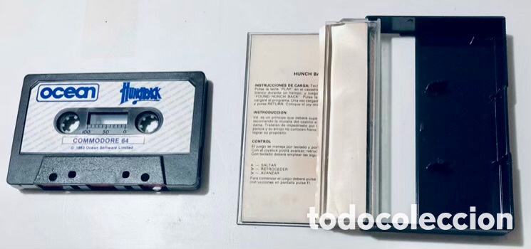 Videojuegos y consolas: Hunchback [Ocean Software Ltd] 1983 [COMMODORE 64 C64] Jon Steele,Wakelin - Edici&oacute;n Espa&ntilde;ola - - Foto 8