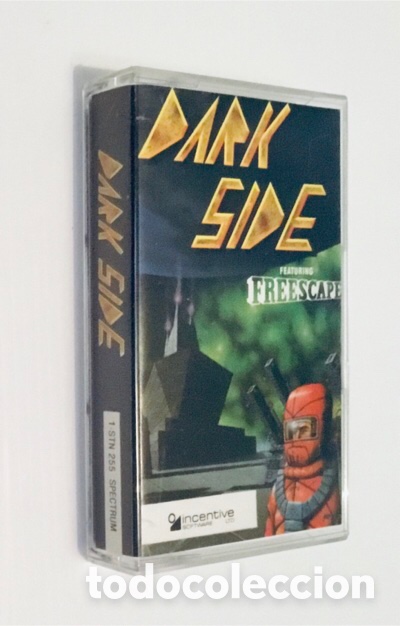 Videojuegos y consolas: Dark Side [Incentive Software] 1988 System 4 de Espa&ntilde;a [Commodore 64 C64] FreeScape - Foto 1