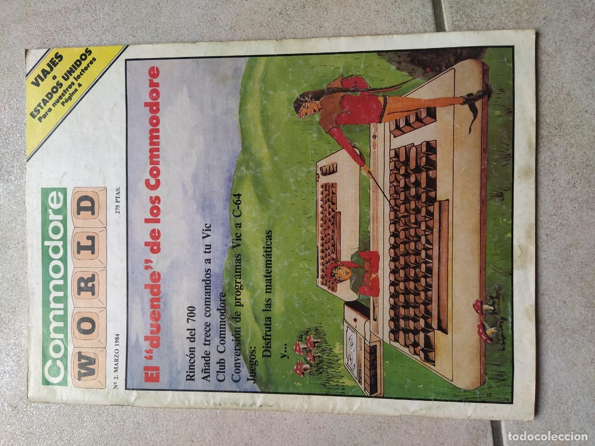 Videojuegos y consolas: REVISTA COMMODORE WORLD NUMERO 2 MARZO 1984 - Foto 1
