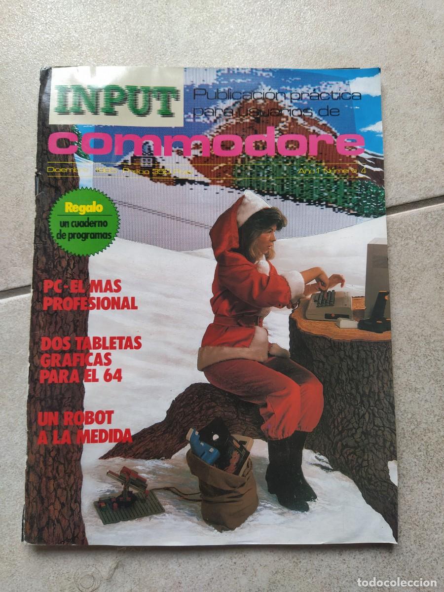Videojuegos y consolas: REVISTA COMMODORE INPUT NUMERO 4 DICIEMBRE 1985 - Foto 1