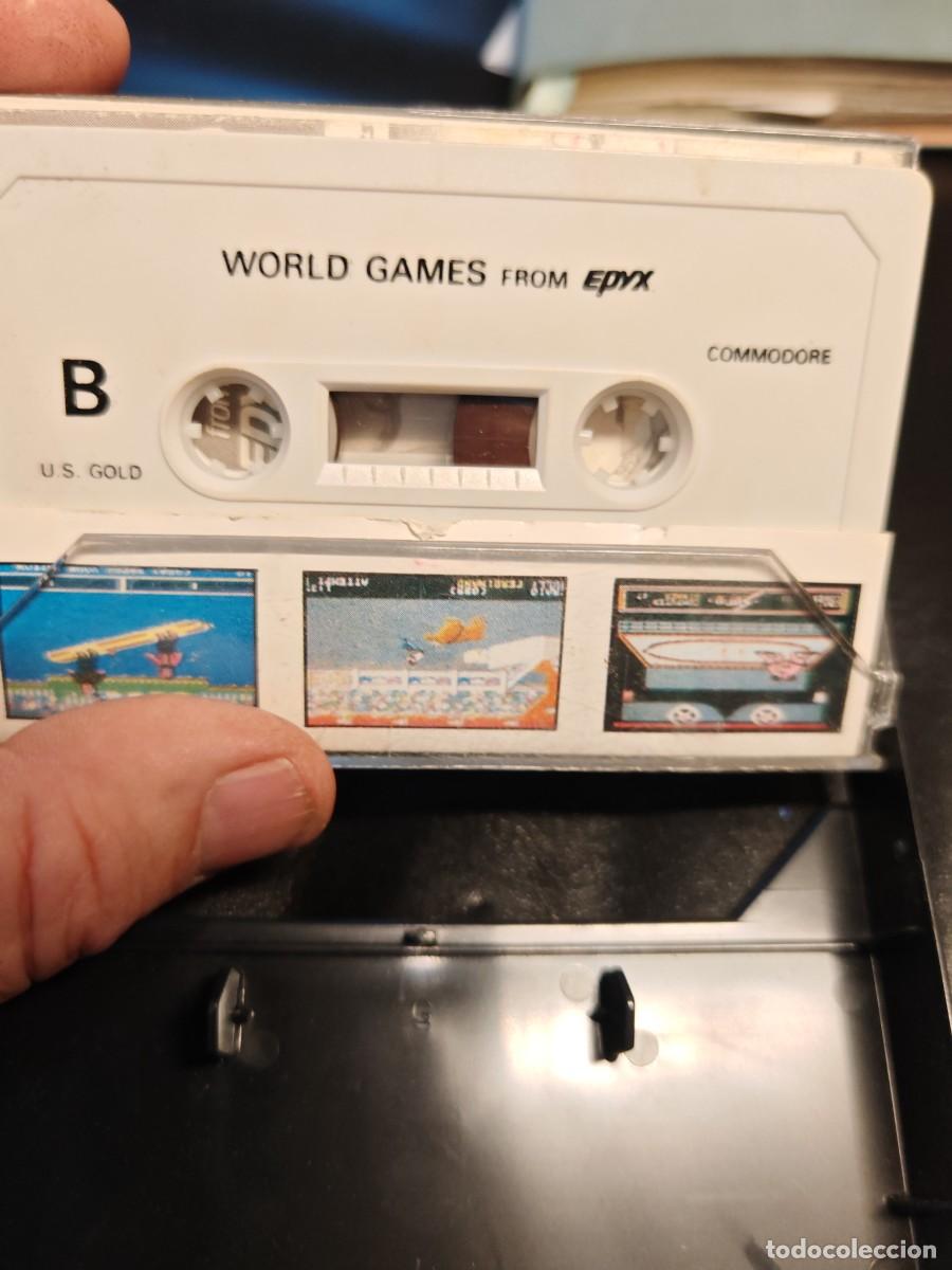 Videojuegos y consolas: Juego casete commodore world games erbe epix - Foto 2