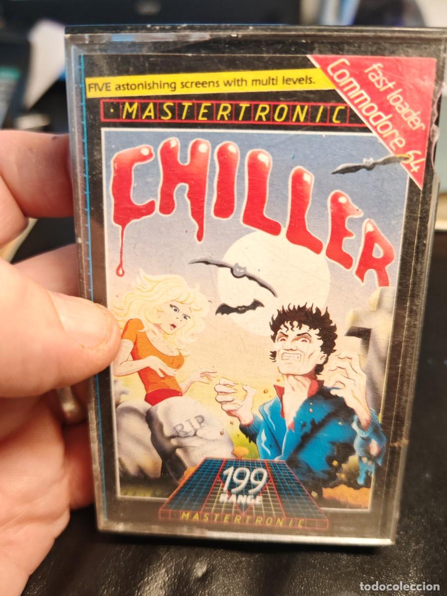 Videojuegos y consolas: Juego casette commodore chiller mastertronic - Foto 1