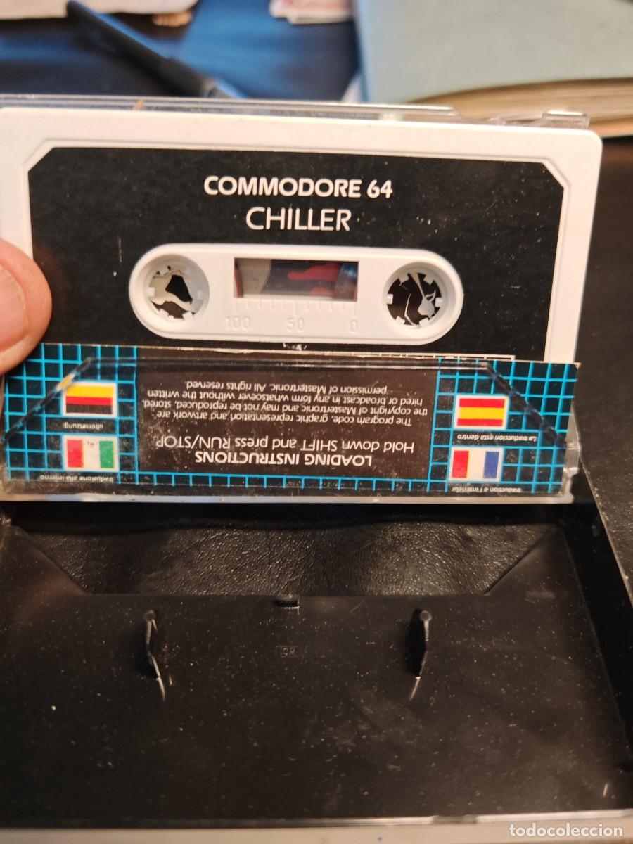 Videojuegos y consolas: Juego casette commodore chiller mastertronic - Foto 2