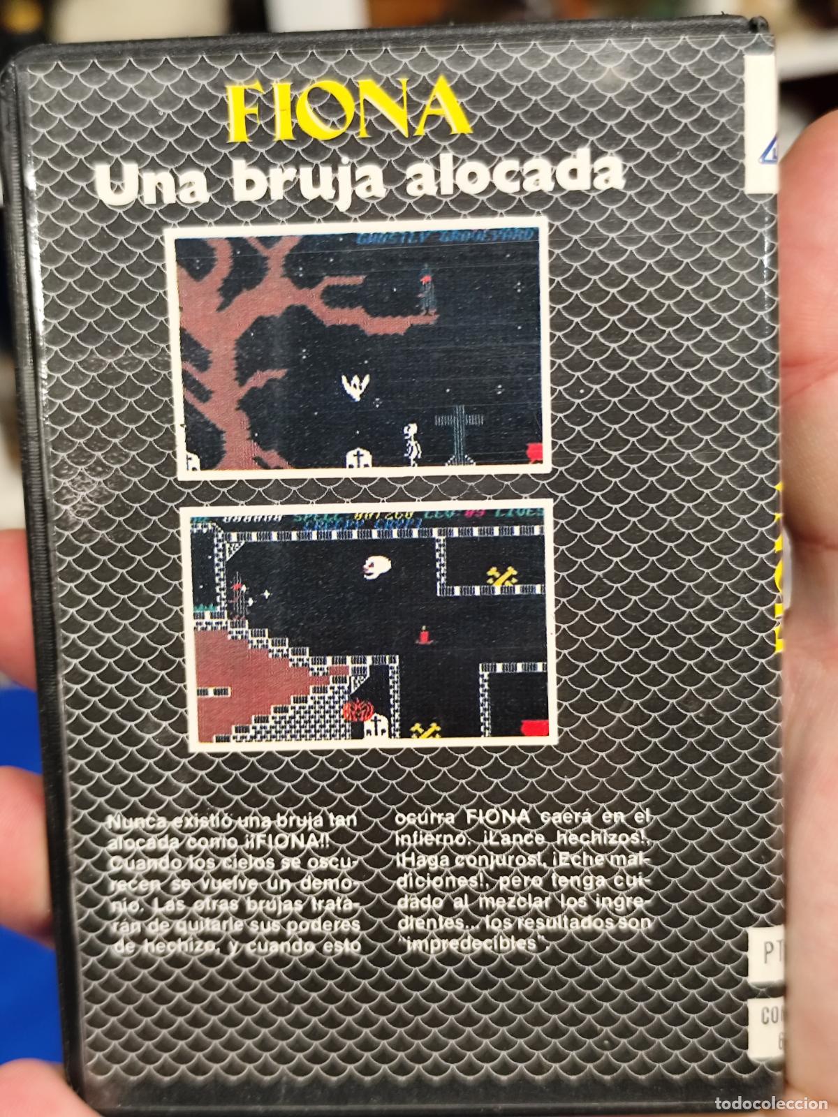 Videojuegos y consolas: FIONA RIDES OUT Cassette Commodore 64 / 128 - SUPER RARO- - Foto 2