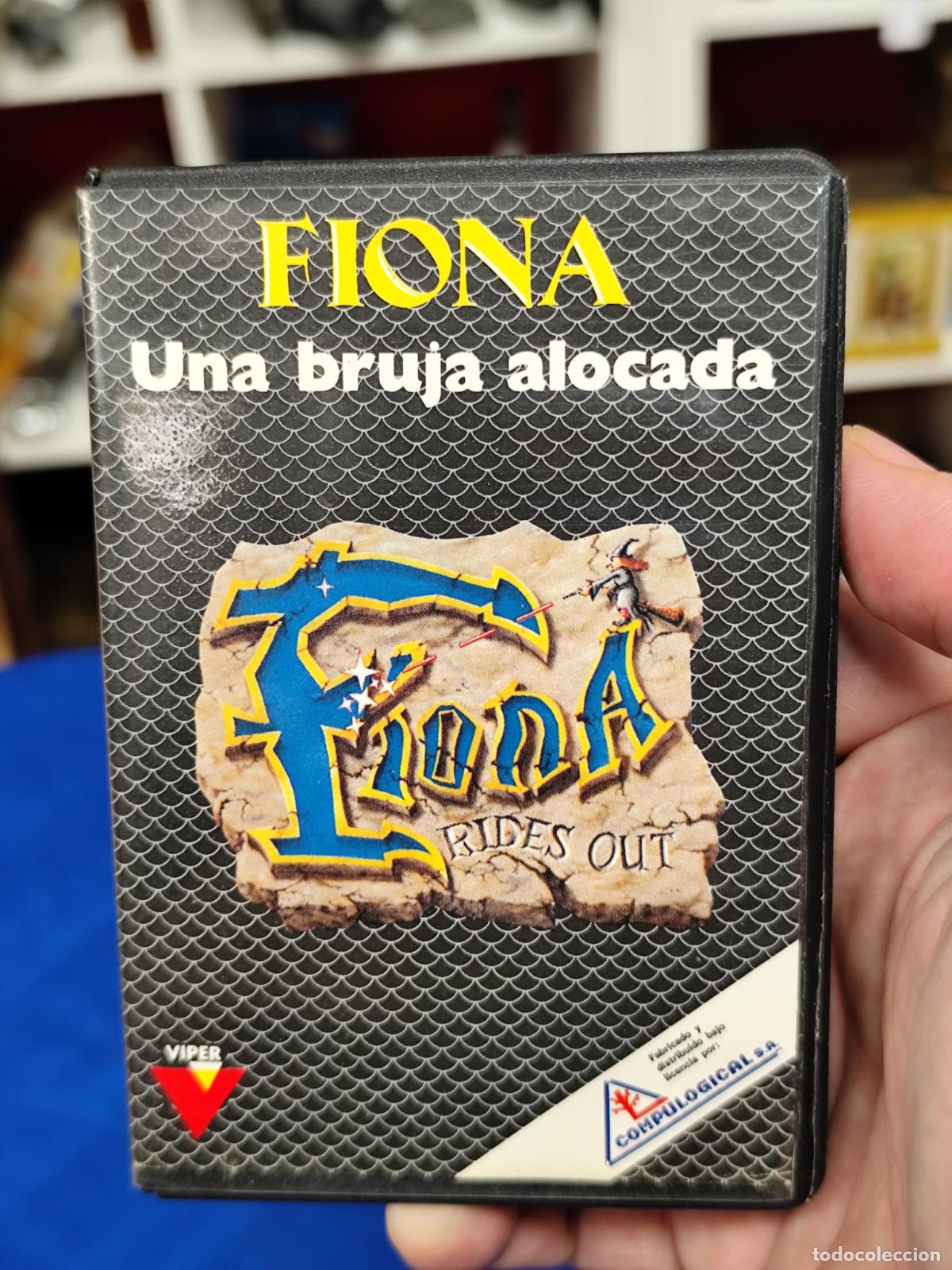 Videojuegos y consolas: FIONA RIDES OUT Cassette Commodore 64 / 128 - SUPER RARO- - Foto 1