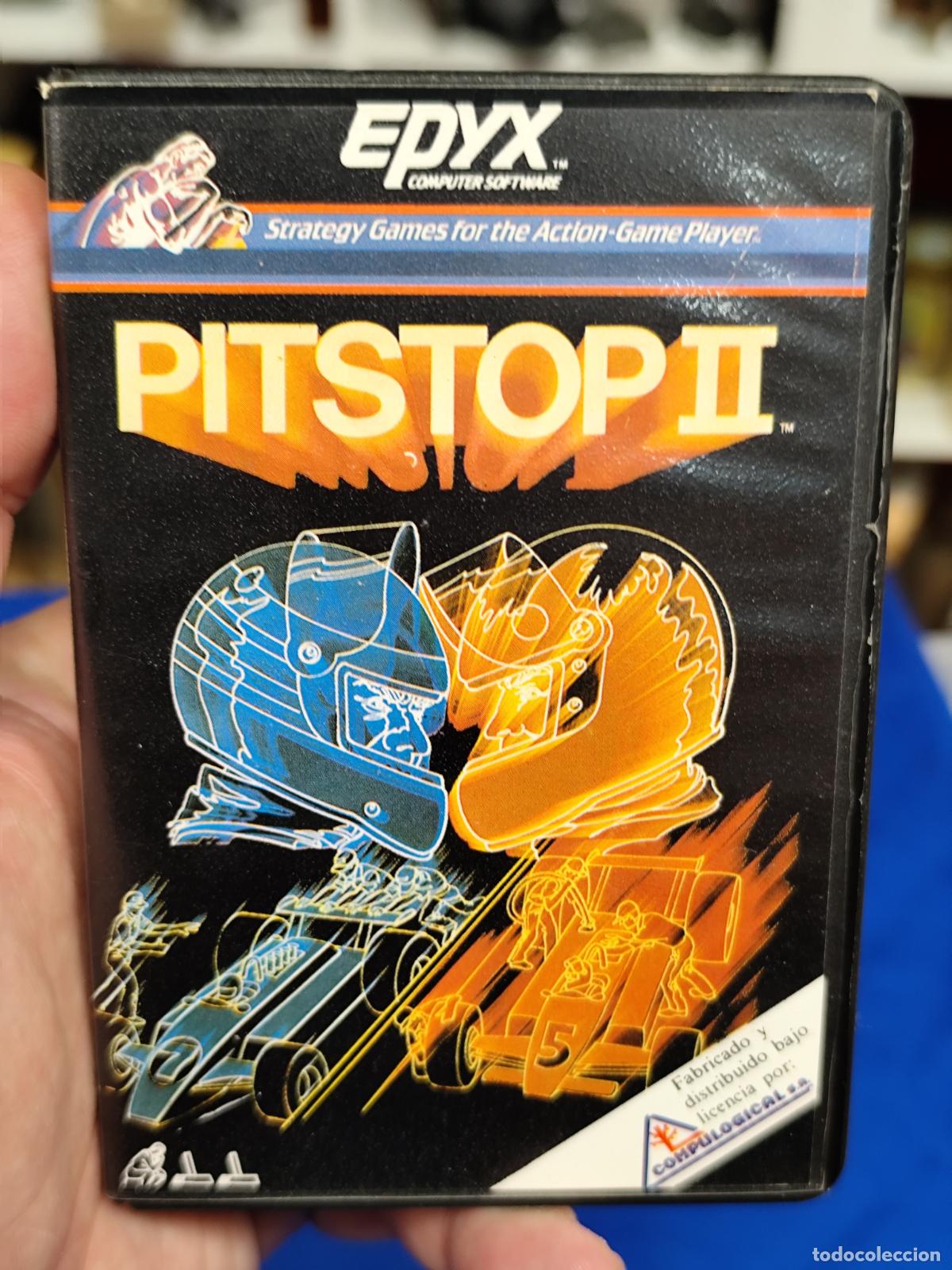 Videojuegos y consolas: commodore pitstop II - version espa&ntilde;ola - Foto 1