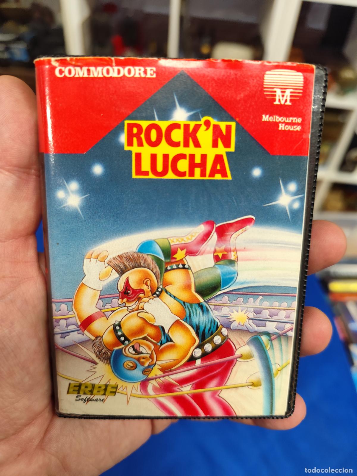 Videojuegos y consolas: ROCK N LUCHA COMMODORE 64 - ERBE SOFTWARE 1985 - - Foto 1