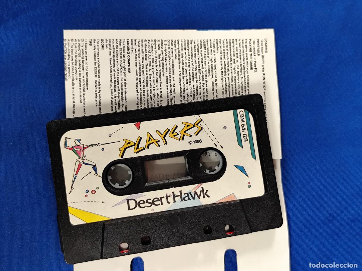 Videojuegos y consolas: Desert Hawk - Commodore 64 128 - Foto 3