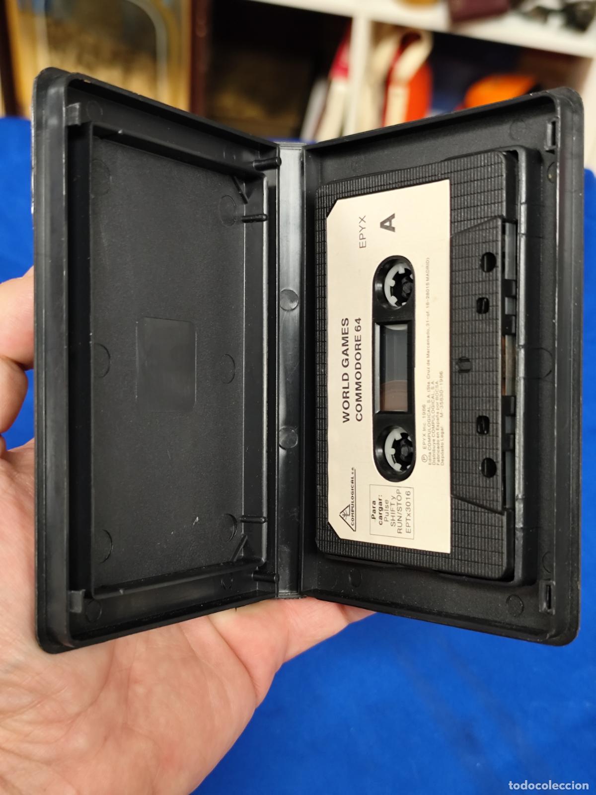 Videojuegos y consolas: commodore juego world games en estuche y en espa&ntilde;ol - Foto 3