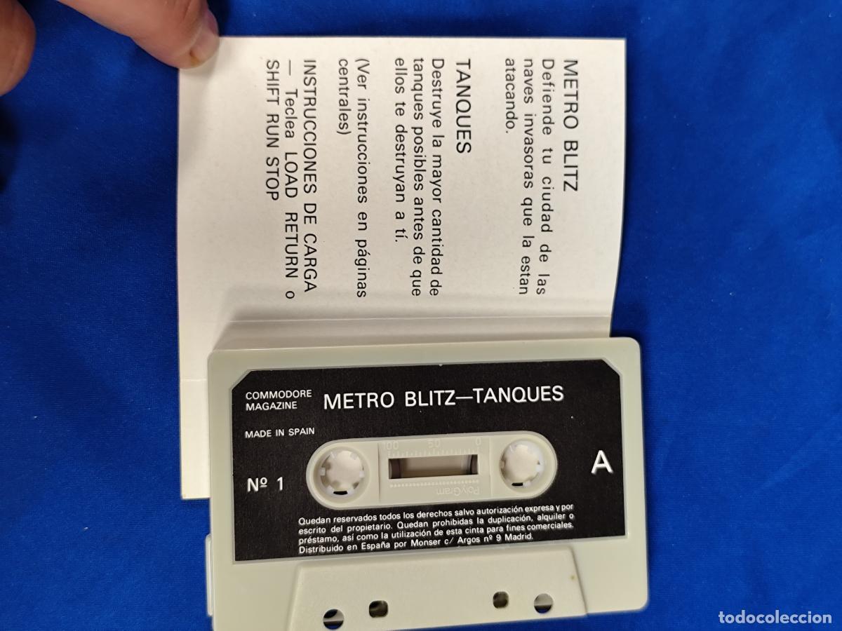 Videojuegos y consolas: Juego metrobliz tanques commodore - Foto 3
