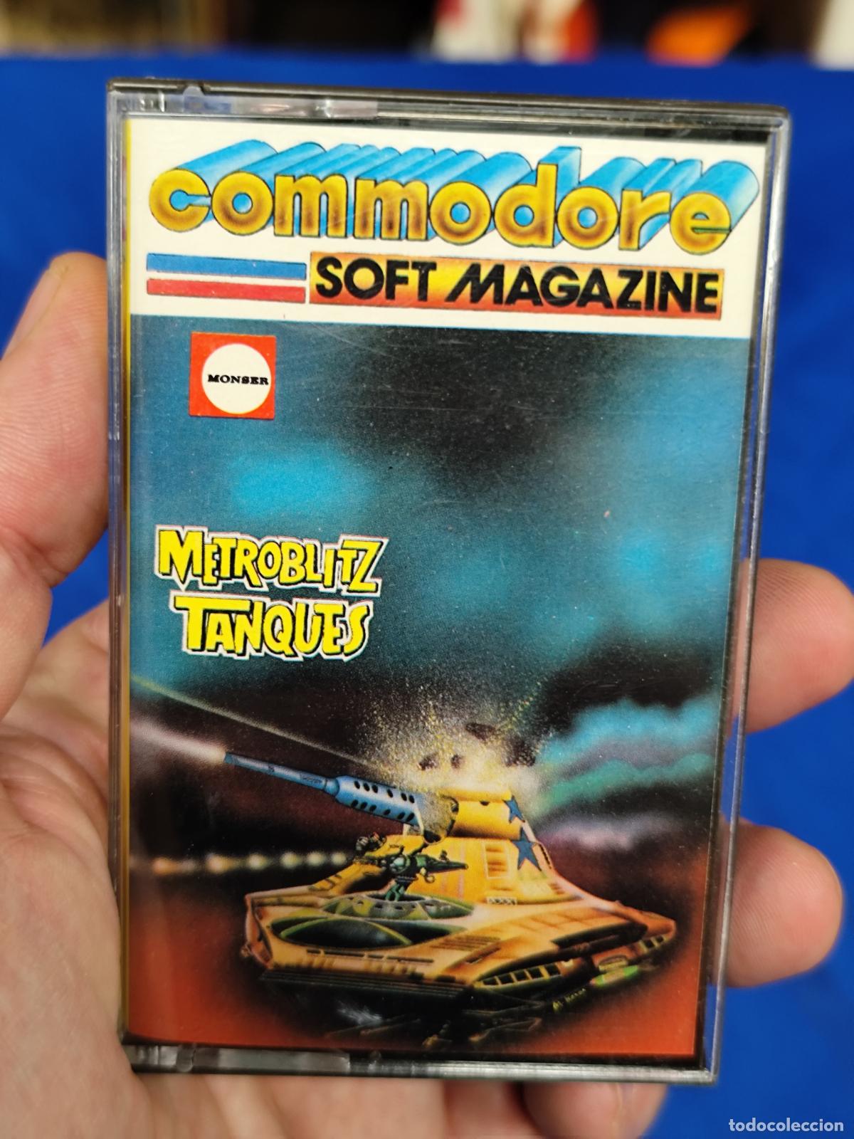 Videojuegos y consolas: Juego metrobliz tanques commodore - Foto 1