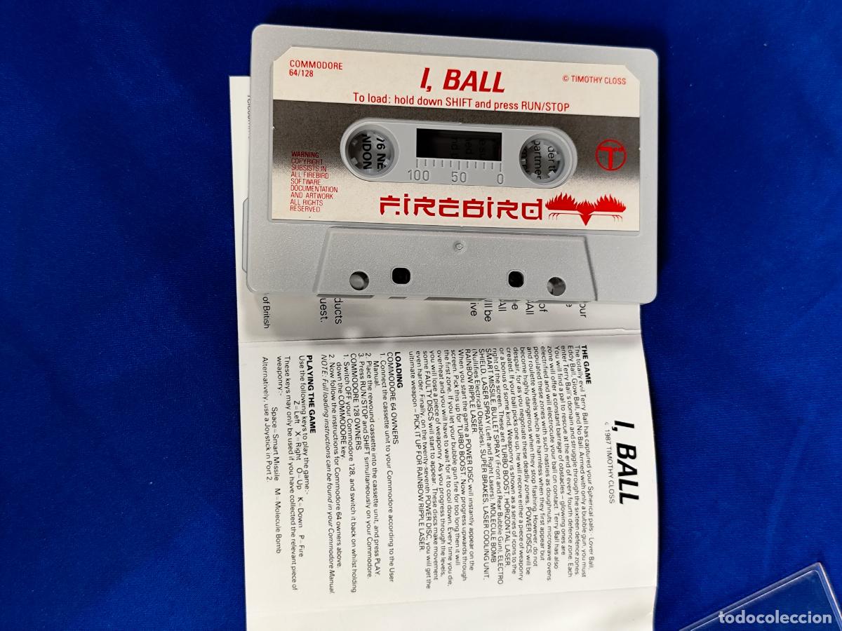 Videojuegos y consolas: I, BALL. FIREBIRD. COMMODORE 64. C64 - Foto 3