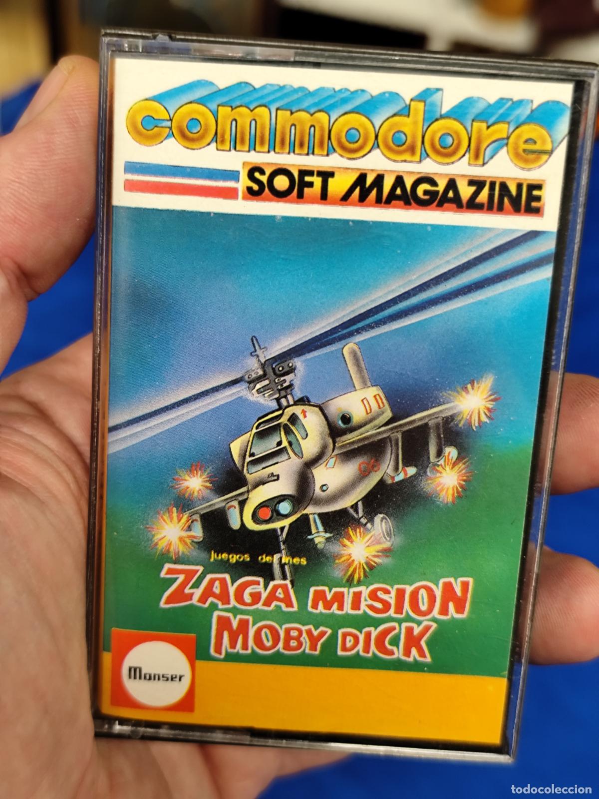 Videojuegos y consolas: Juego zaga mision y moby Dick commodore - Foto 1