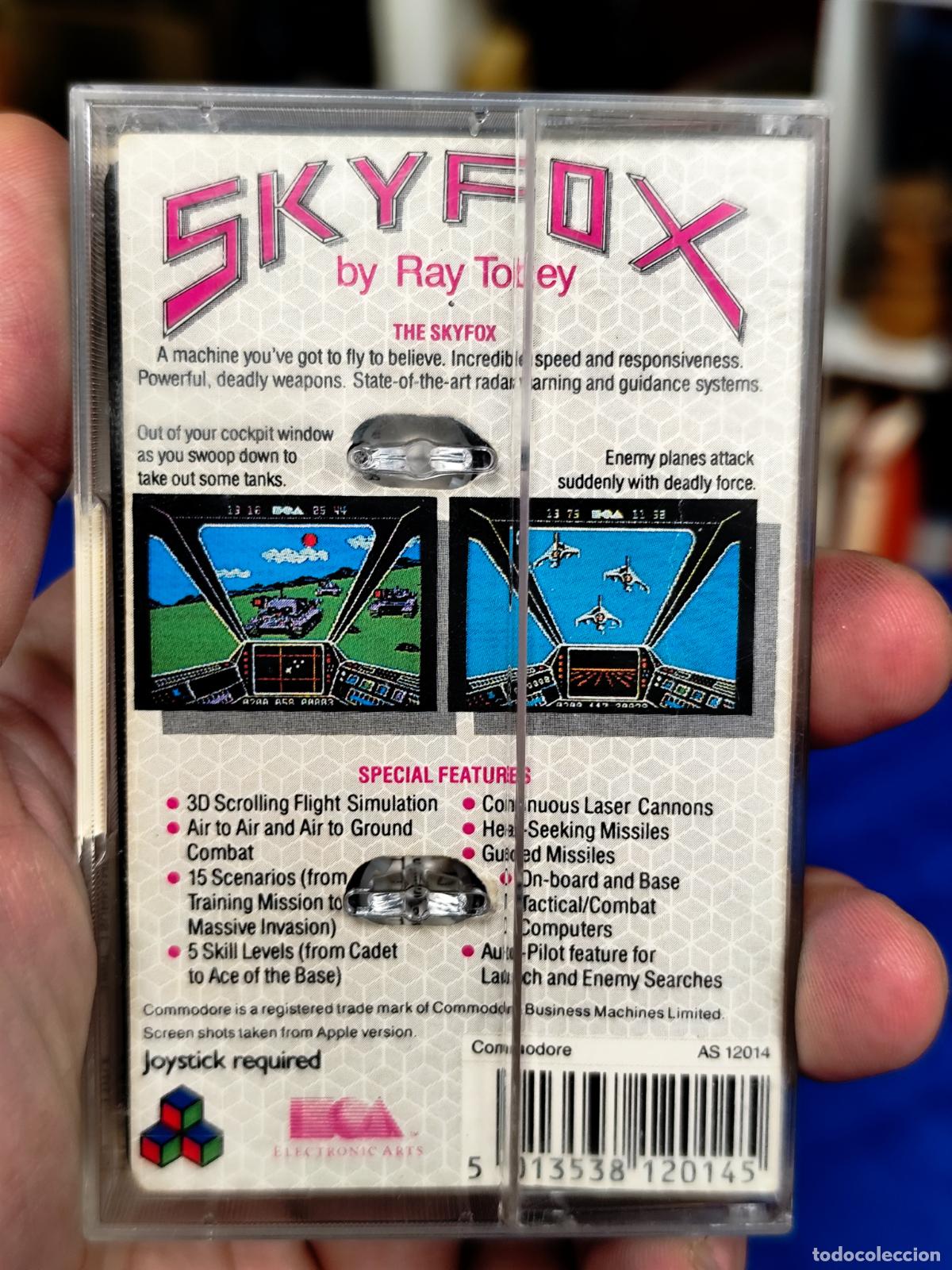 Videojuegos y consolas: SKYFOX. ELECTRONIC ARTS. COMMODORE 64. C64 - Foto 2