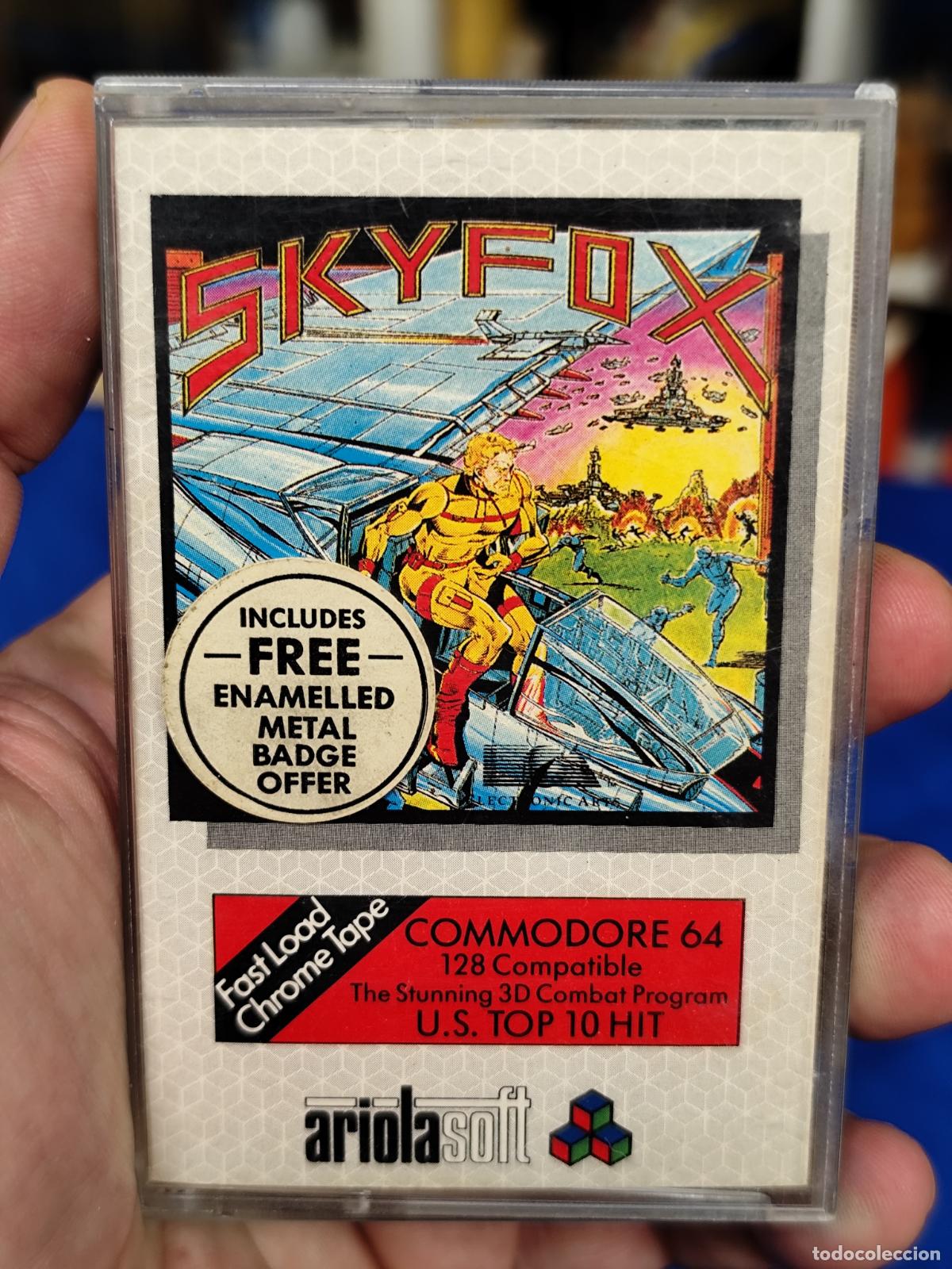 Videojuegos y consolas: SKYFOX. ELECTRONIC ARTS. COMMODORE 64. C64 - Foto 1