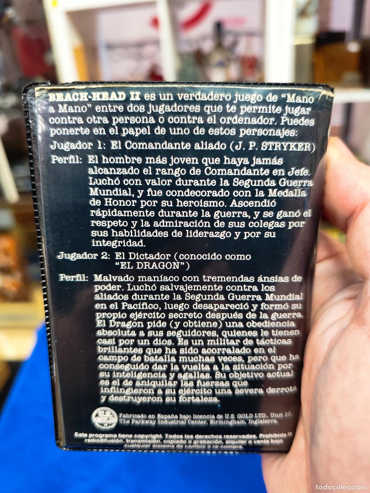 Videojuegos y consolas: JUEGO COMMODORE 64, ESTUCHE RIGIDO, BEACH HEAD II, ERBE SOFTWARE - Foto 3