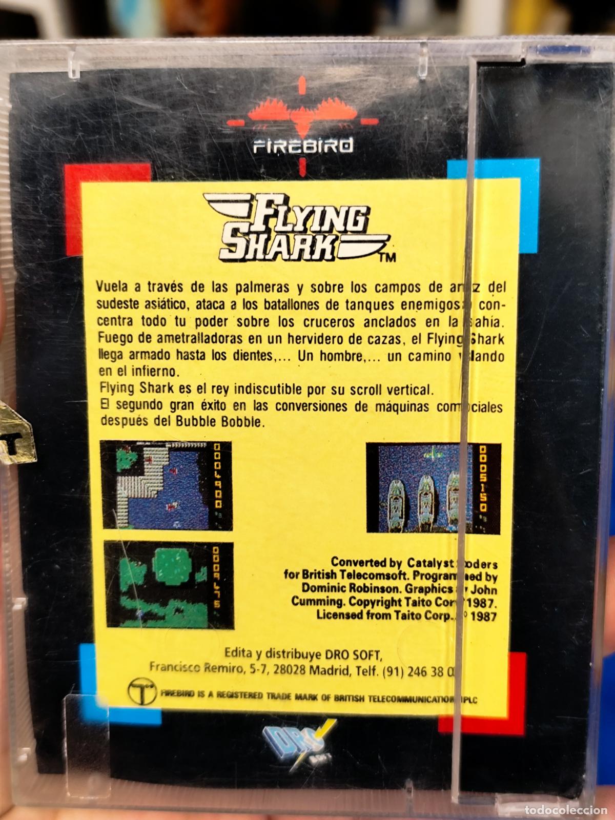 Videojuegos y consolas: FLYING SHARK. TAITO. COMMODORE 64. C64 en espa&ntilde;ol - Foto 2