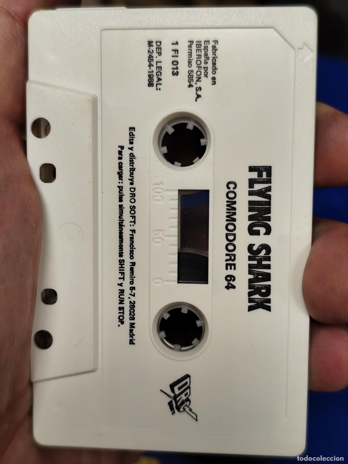 Videojuegos y consolas: FLYING SHARK. TAITO. COMMODORE 64. C64 en espa&ntilde;ol - Foto 3