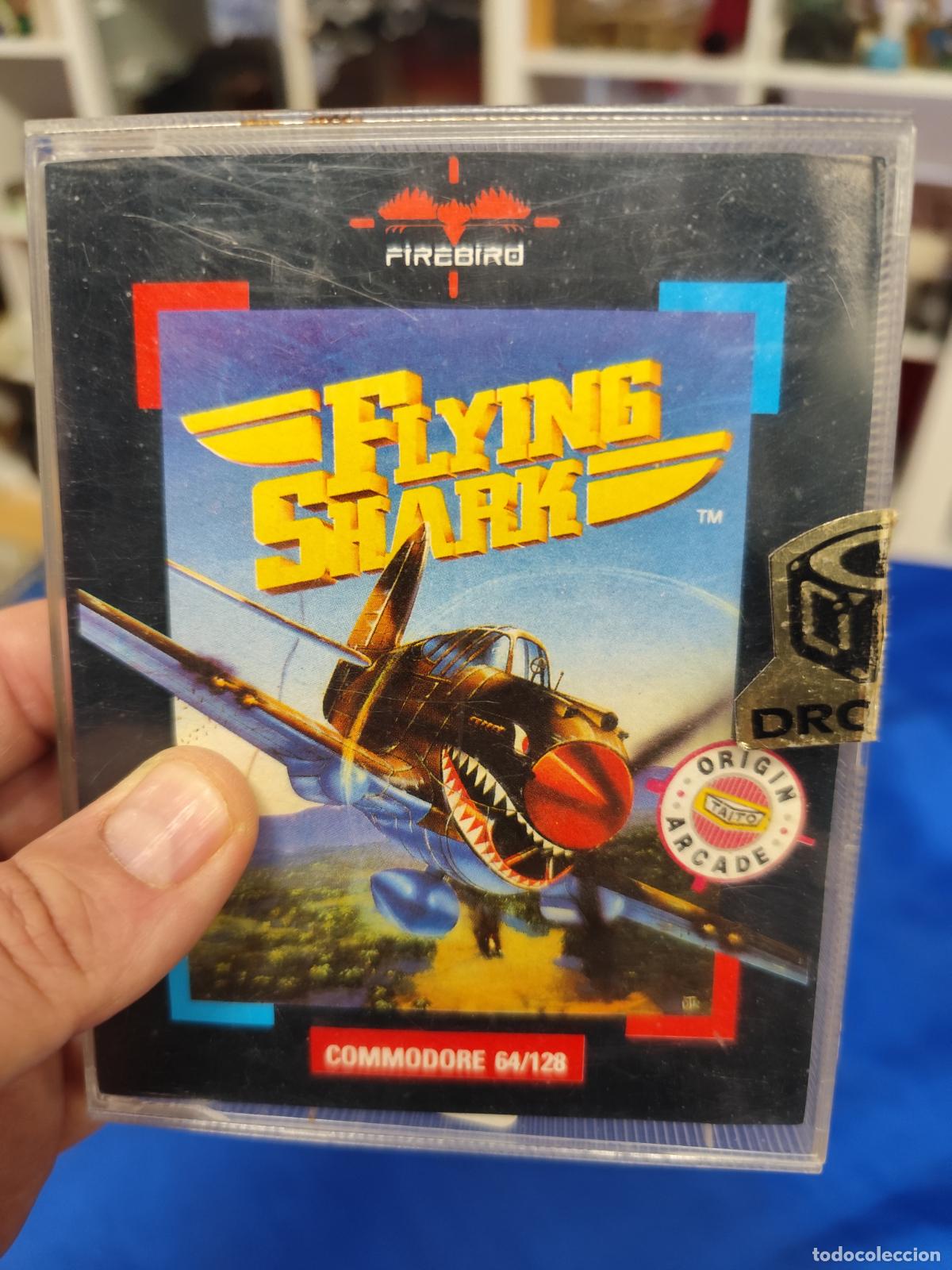 Videojuegos y consolas: FLYING SHARK. TAITO. COMMODORE 64. C64 en espa&ntilde;ol - Foto 1