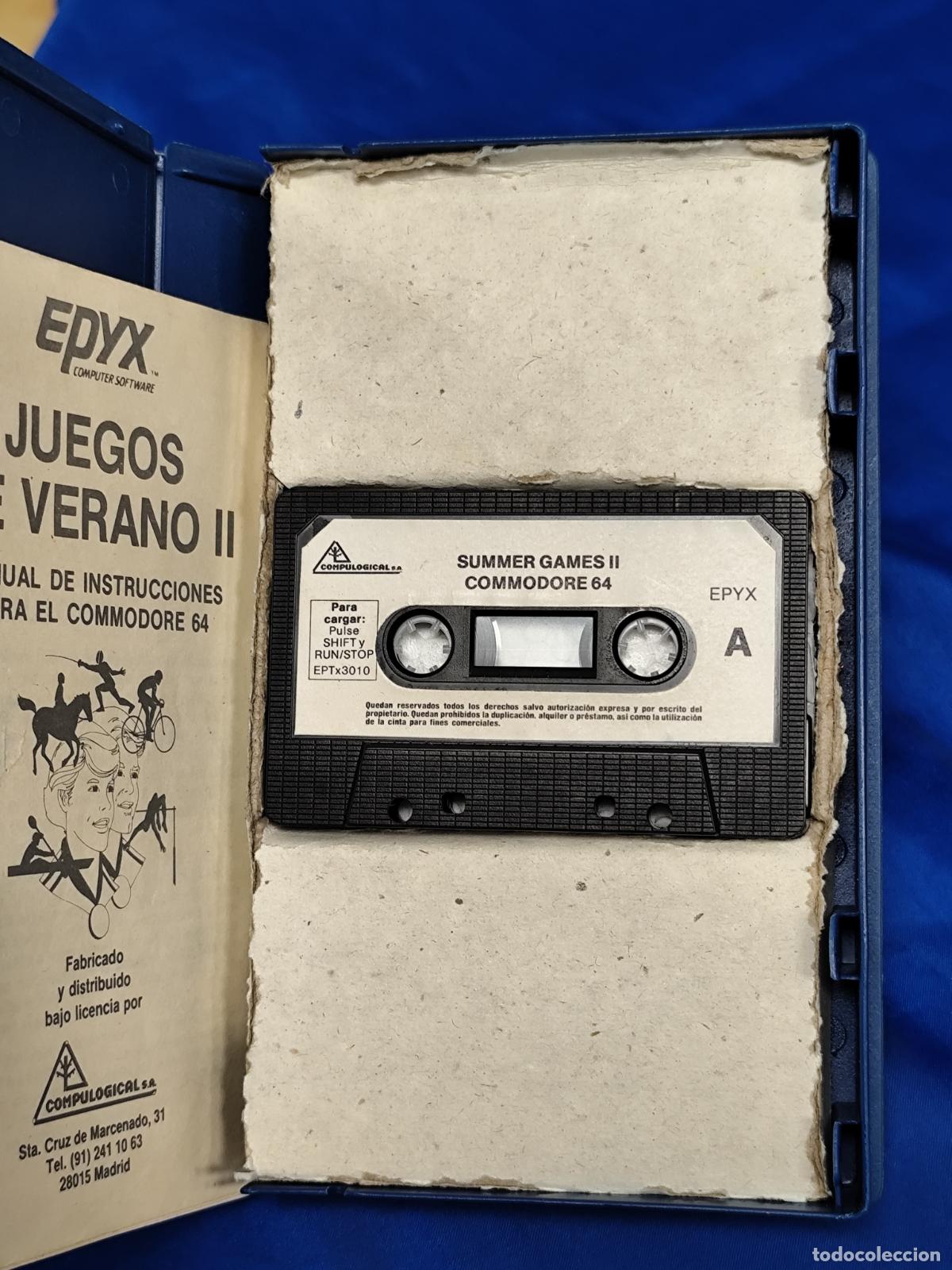Videojuegos y consolas: antiguo juego para commodore summer games - Foto 4