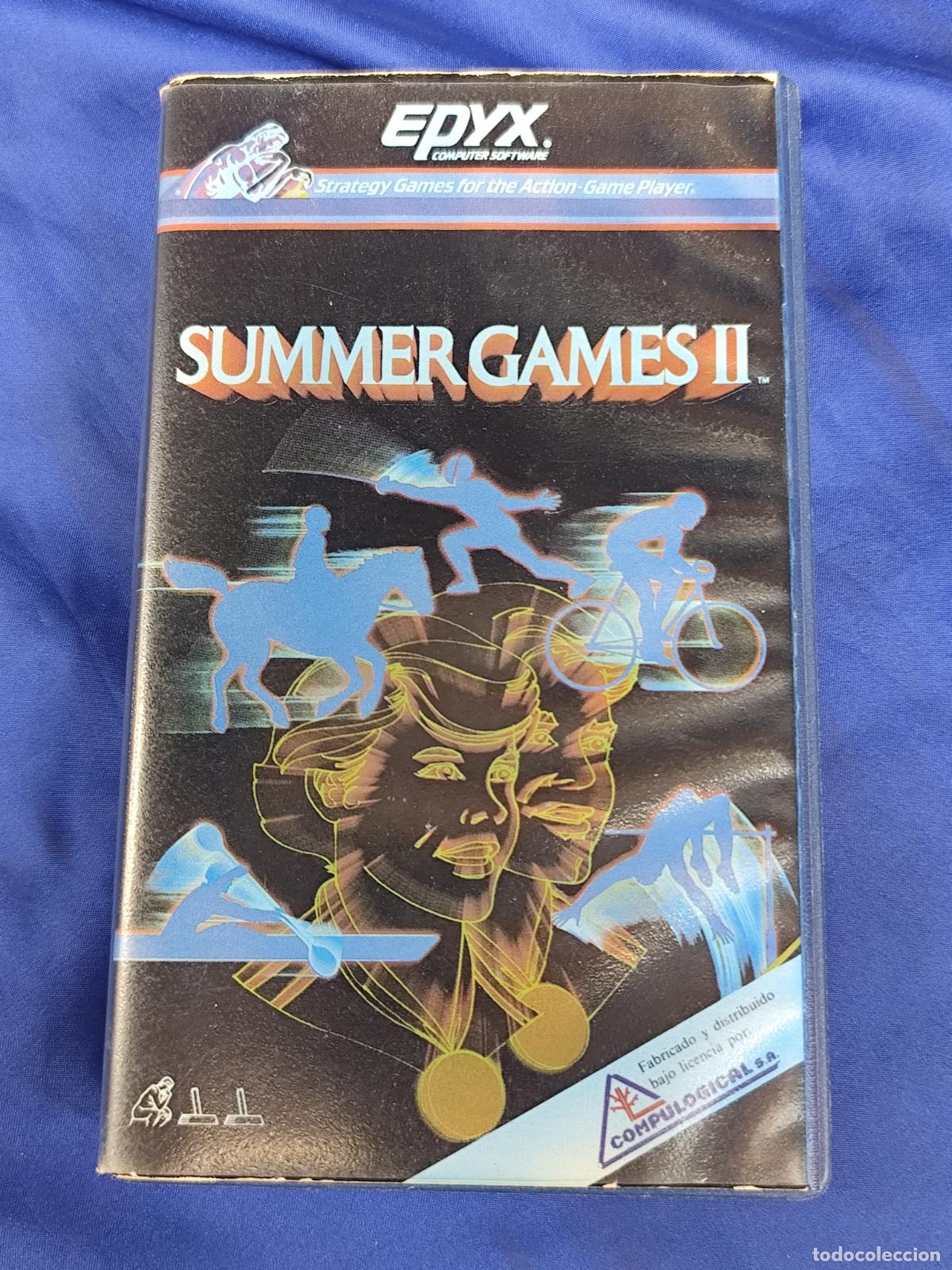 Videojuegos y consolas: antiguo juego para commodore summer games - Foto 1
