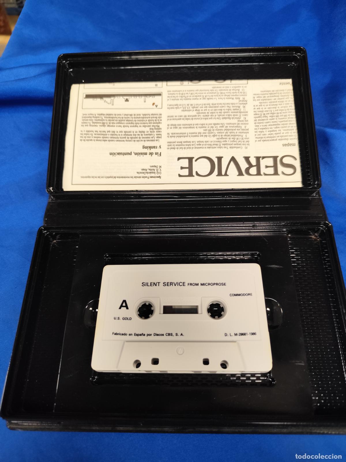 Videojuegos y consolas: Silent Service [MicroProse] 1985 - Erbe Software [Commodore 64 C64] Sid Meier - Foto 3