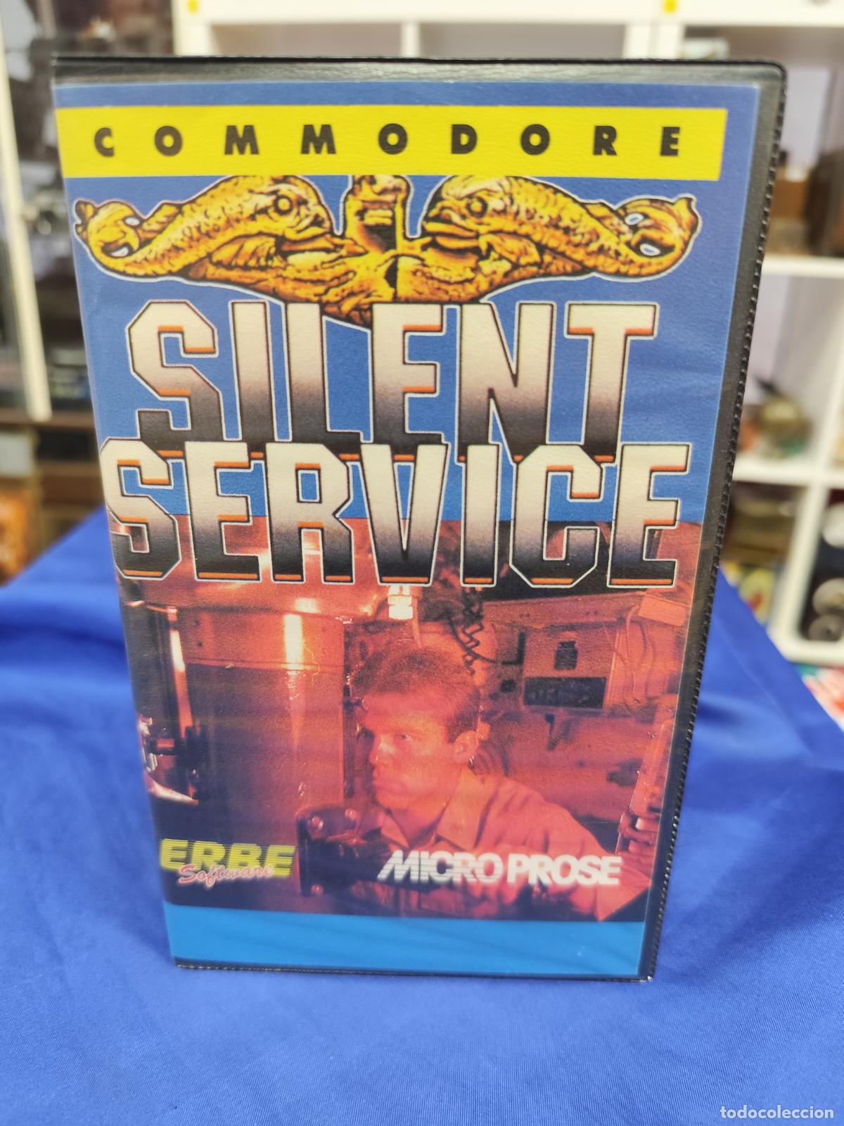 Videojuegos y consolas: Silent Service [MicroProse] 1985 - Erbe Software [Commodore 64 C64] Sid Meier - Foto 1