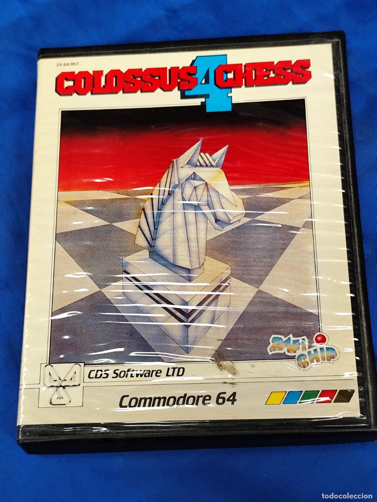 Videojuegos y consolas: juego commodore 64 colossus 4 chess - Foto 1