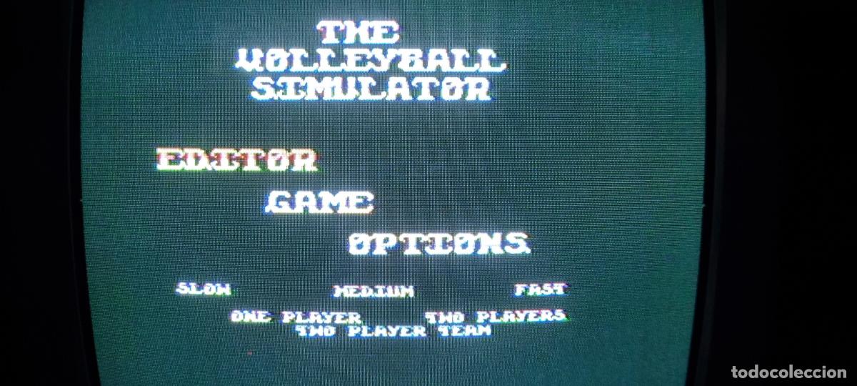 Videojuegos y consolas: Volleyball simulator - Commodore 64, Time Warp, 1989 (Funcionando) - Foto 5