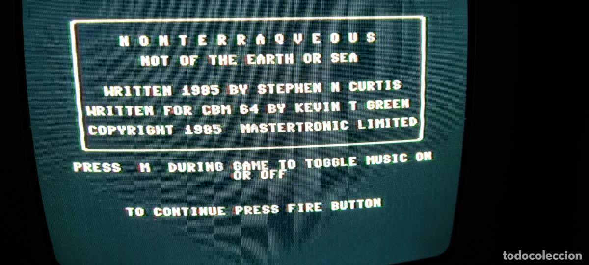 Videojuegos y consolas: Monterraqueous I - Commodore 64 / 128, Mastertronic, 1985 (Funcionando) - Foto 4