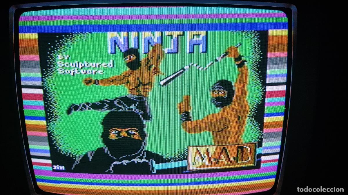 Videojuegos y consolas: 2 cintas de juegos de Commodore 64, Golden Talisman y Ninja (Funcionando) - Foto 8