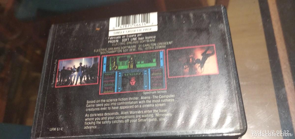Videojuegos y consolas: ALIENS. JUEGO COMMODORE 64. A&Ntilde;OS 80. - Foto 2