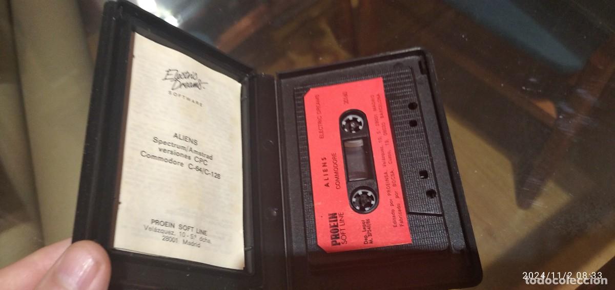 Videojuegos y consolas: ALIENS. JUEGO COMMODORE 64. A&Ntilde;OS 80. - Foto 3