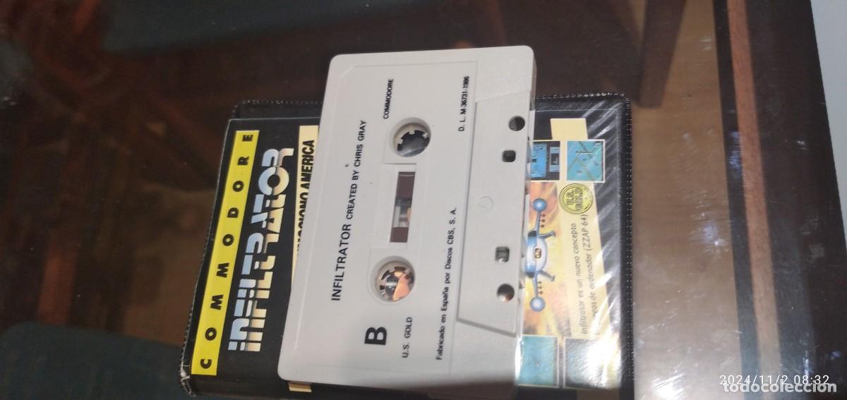 Videojuegos y consolas: INFILTRATOR. JUEGO COMMODORE 64. A&Ntilde;OS 80. - Foto 3