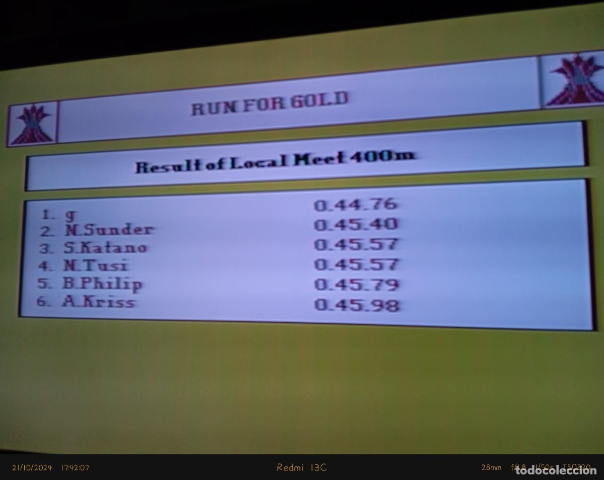 Videojuegos y consolas: Run For Gold Commodore 64 Cassette Alternative 1985 - Foto 9