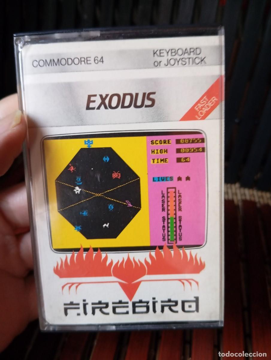Videojuegos y consolas: Exodus Commodore 64 Cassette Firebird 1984 - Foto 1