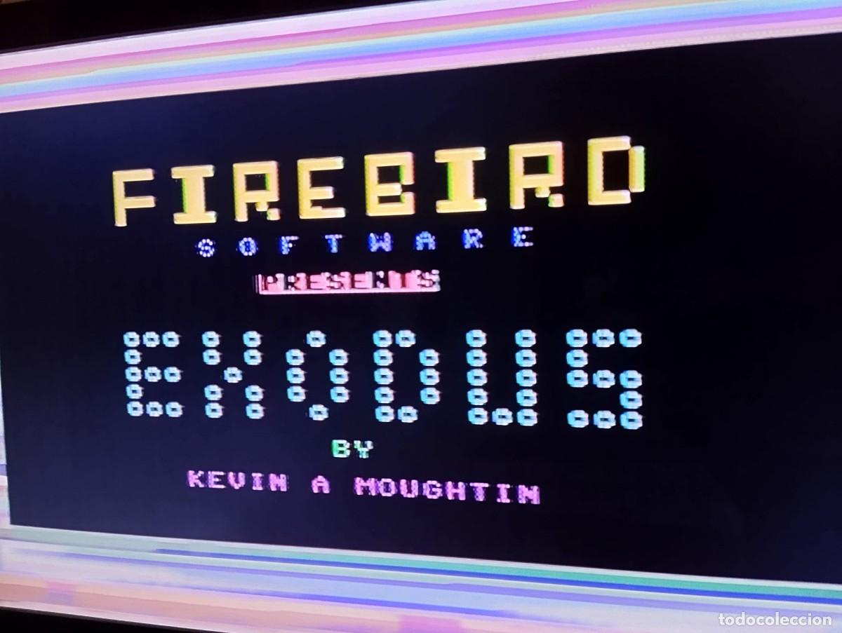Videojuegos y consolas: Exodus Commodore 64 Cassette Firebird 1984 - Foto 6