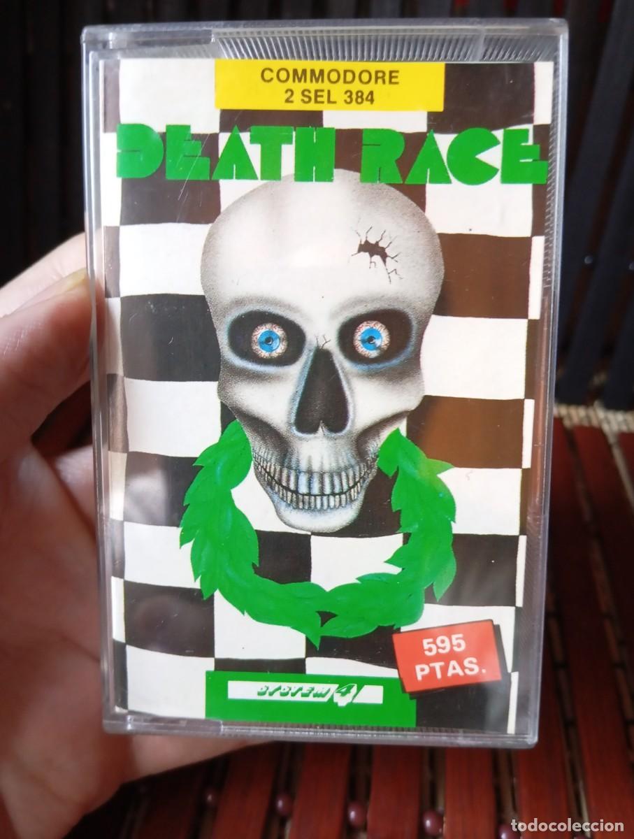 Videojuegos y consolas: Death Race Commodore 64 Cassette Atlantis 1987 - Foto 1