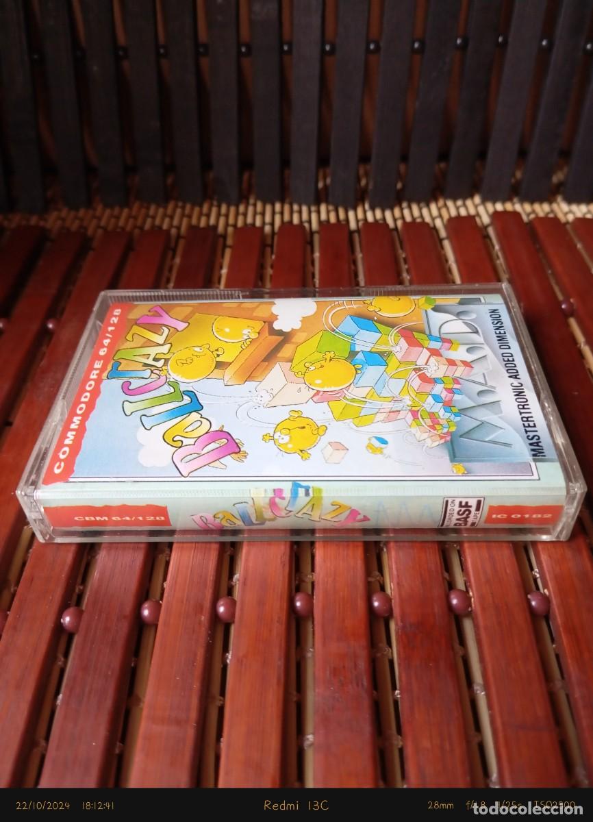 Videojuegos y consolas: Ballcrazy Commodore 64 juego cassette 1987 M.A.D. - Foto 5