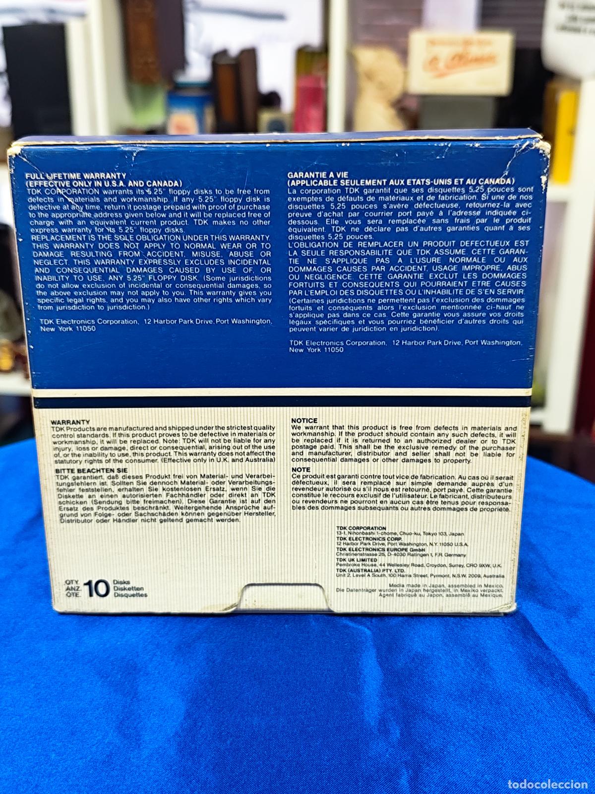 Videojuegos y consolas: TDK M2D DISKETES COMMODORE TDK M2D - Foto 2