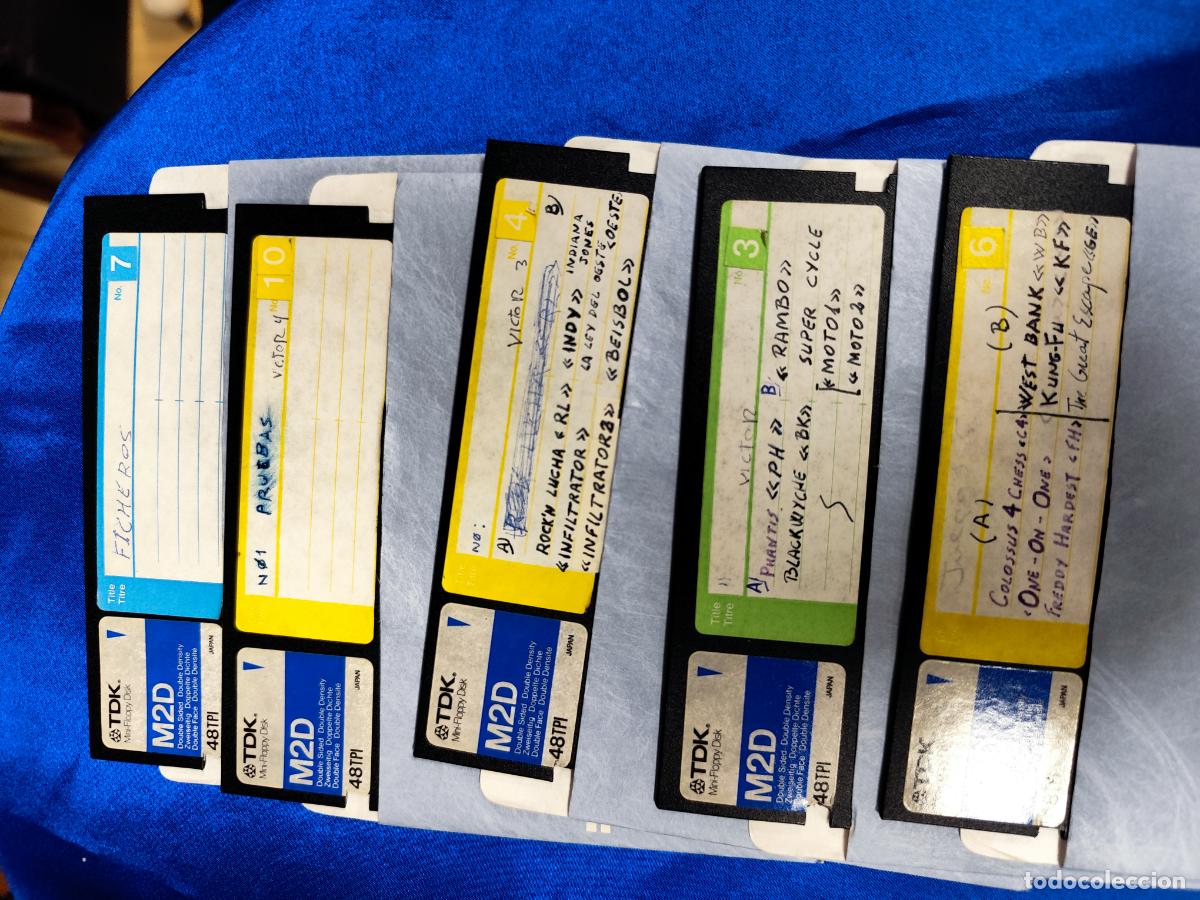 Videojuegos y consolas: TDK M2D DISKETES COMMODORE TDK M2D - Foto 6