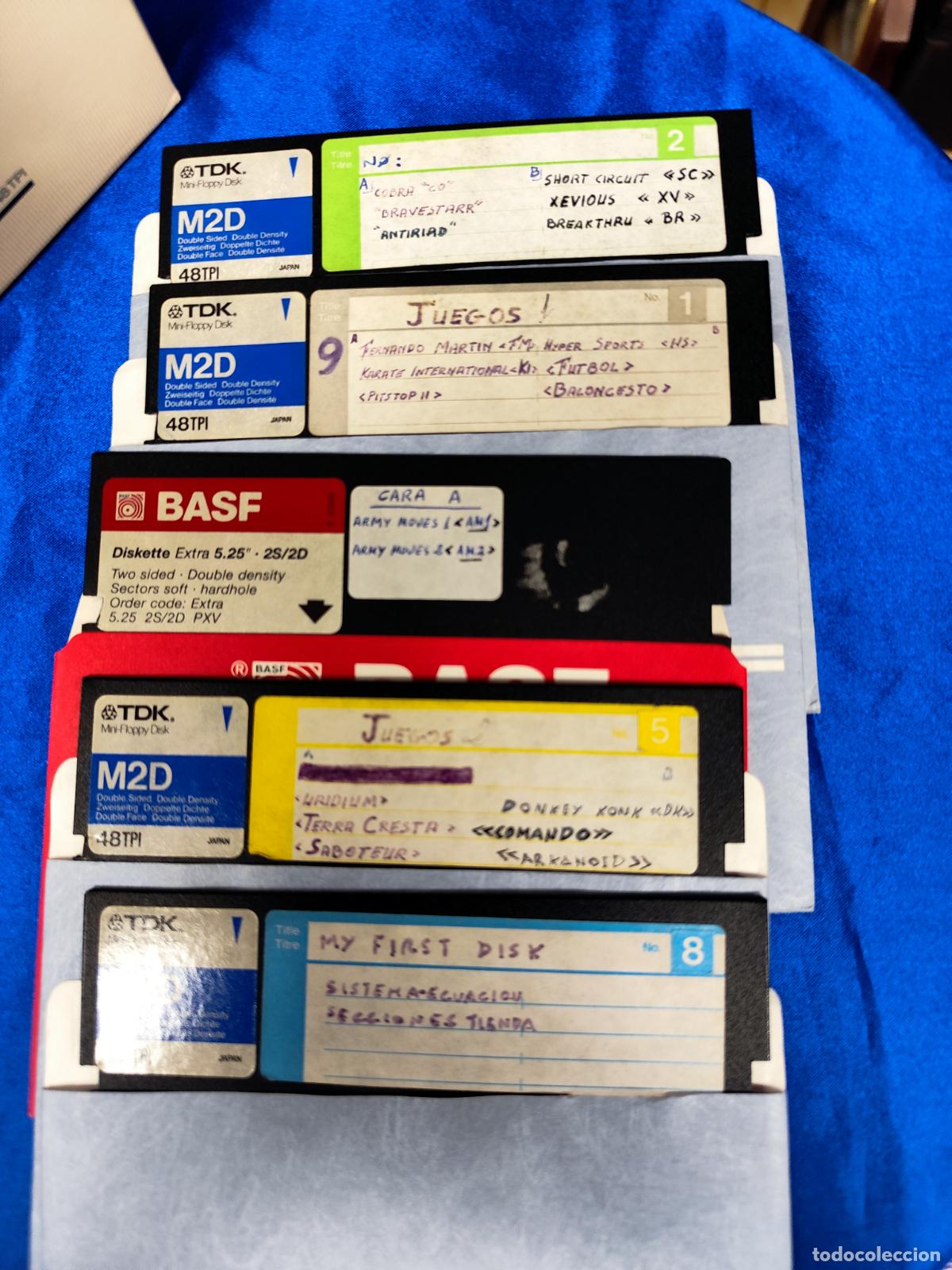 Videojuegos y consolas: TDK M2D DISKETES COMMODORE TDK M2D - Foto 7